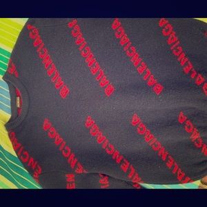 Balenciaga all over logo